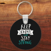 Inspirerend prijsopgave kalm houden Sterke overlev Sleutelhanger (Voorkant)