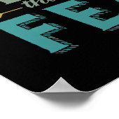 Inspirerend prijsopgave laat het geloof groter zij poster (Hoek)