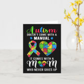 Inspirerend prijsopgave — Mam Autism Awareness Wo Kaart (Gele Bloem)