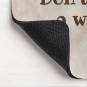 Inspirerend prijsopgave met bloemen muismat (Hoek)