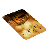 Inspirerend prijsopgave met een Boeddha-Afbeelding Magneet (Rechterzijde)