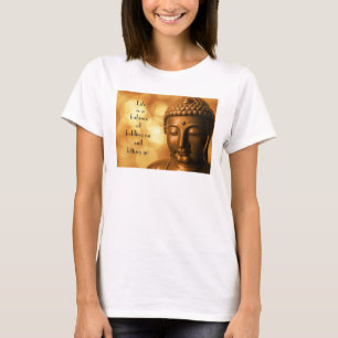 Inspirerend prijsopgave met een Boeddha-Afbeelding T-shirt