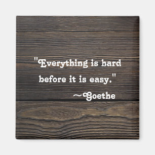 Inspirerend prijsopgave Motivatie Goethe Magneet