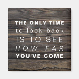 Inspirerend prijsopgave   Motivatie Niet achterom  Magneet