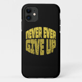 Inspirerend prijsopgave - nooit opgeven Case-Mate iPhone case (Achterkant)