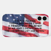 Inspirerend prijsopgave over de achtergrond van de iPhone hoesje (Achterkant horizontaal)