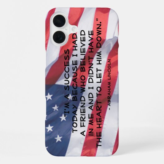 Inspirerend prijsopgave over de achtergrond van de iPhone hoesje (Achterkant)