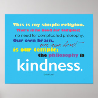 Inspirerend prijsopgave poster