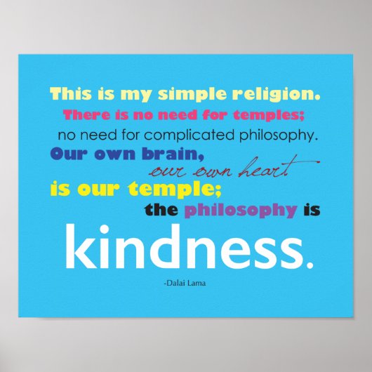 Inspirerend prijsopgave poster (Voorkant)