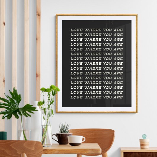 Inspirerend prijsopgave | Retro Black White Typogr Poster