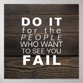 Inspirerend prijsopgave | Succes Motivatie doelste Poster