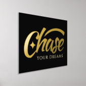 Inspirerend prijsopgave verkiest uw dromen folie afdrukken (Laagn)