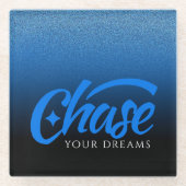 Inspirerend prijsopgave verkiest uw dromen glazen onderzetter (Voorkant)