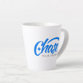 Inspirerend prijsopgave verkiest uw dromen latte mok (Rechterhoek)