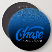 Inspirerend prijsopgave verkiest uw dromen ronde button 6,0 cm (Voorkant /achterkant)