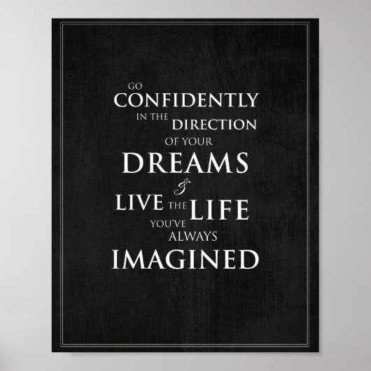 Inspirerend prijsopgave voor 8 x 10-inch art afdru poster (Voorkant)