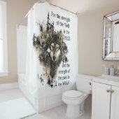 Inspirerend prijsopgave voor de Wolf & Pack-reeks Douchegordijn (In situ)