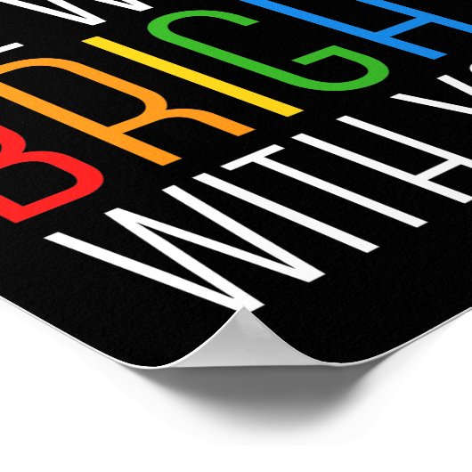 Inspirerend prijsopgave voor geestelijke gezondhei poster (Hoek)