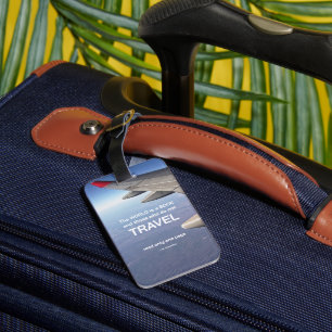 Inspirerend prijsopgave voor reizen bagagelabel