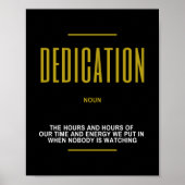 Inspirerend prijsopgave voor toewijzing op succes poster (Voorkant)