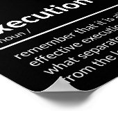 Inspirerend prijsopgave voor uitvoering poster (Hoek)