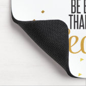 Inspirerend prijsopgave voor zwarte en gouddromen muismat (Hoek)