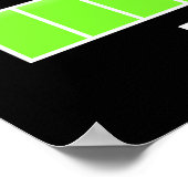 Inspirerend prijsopgave...Wacht even Poster (Hoek)