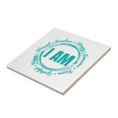 Inspirerend prijsopgave wordt toegepast wanneer de tegeltje (Zijkant)