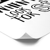 Inspirerend prijsopgave: zoek naar ster en regenbo poster (Hoek)