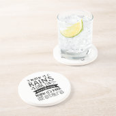 Inspirerend prijsopgave: zoek naar ster en regenbo zandsteen onderzetter (Zijkant)