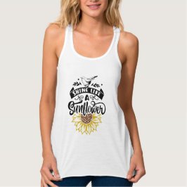 Inspirerend prijsopgave | Zonnebloem Tanktop