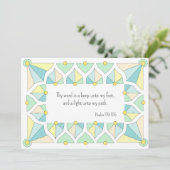 Inspirerend prijsopgave Zonnelichte  Kaart CC1267 (Staand voorkant)