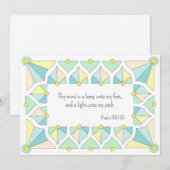 Inspirerend prijsopgave Zonnelichte  Kaart CC1267 (Voorkant / Achterkant)