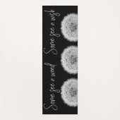 Inspirerend prijsopgave: zwarte & witte foto yogamat (Voorkant)