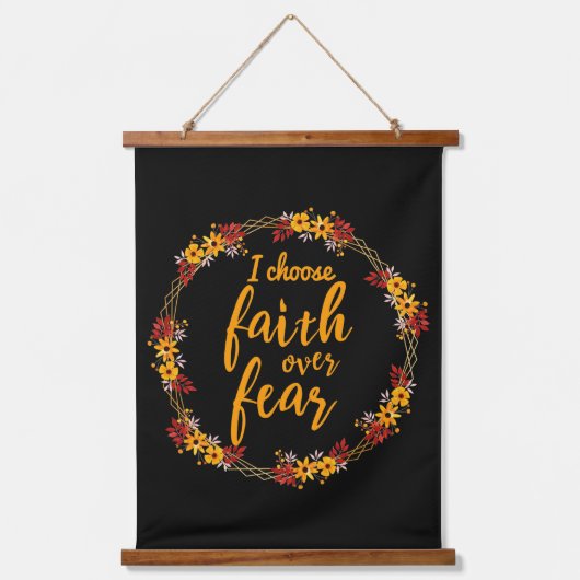 Inspirerend prijzen voor leven en succes hangend wandkleed (Voorkant)