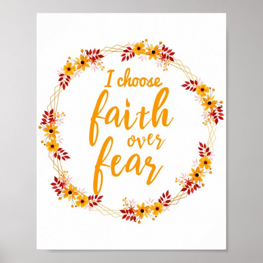Inspirerend prijzen voor leven en succes poster (Voorkant)