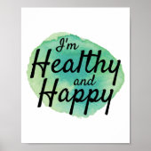 inspirerend prijzen voor leven en werk poster (Voorkant)