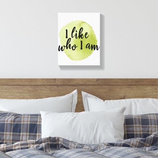 inspirerend prijzen voor werk en succes canvas afdruk (Insitu (Slaapkamer))