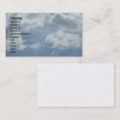 Inspirerend profielkaart visitekaartje (Voorkant / Achterkant)