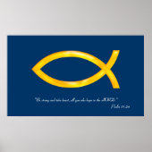 Inspirerend | Psalm 31; 24 Poster (Voorkant)