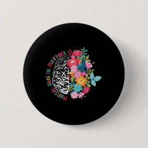 Inspirerend psychische problemen ronde button 5,7 cm