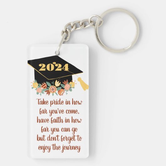 INSPIREREND QUOTE AFSTUDEREN KLASSE 2024 SLEUTELHANGER (achterkant)