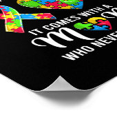 Inspirerend Quote Autism Mam Autism Awareness Poster (Hoek)