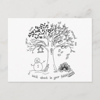 Inspirerend quote briefkaart