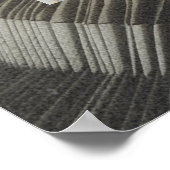 Inspirerend quote De pagina's van uw script brande Poster (Hoek)