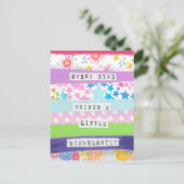 Inspirerend quote - Elke ster schijnt Briefkaart (Staand voorkant)