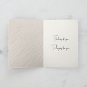 Inspirerend Quote en zeesterren Kaart (Binnen)