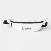 Inspirerend quote Fanny Pack Heuptasje (Voorkant)