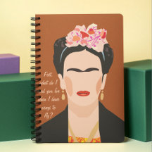 Inspirerend quote Frida Kahlo Illustratie Vrouwen