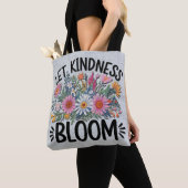Inspirerend quote/Gezegden/Flowers Tote Bag (Dichtbij)